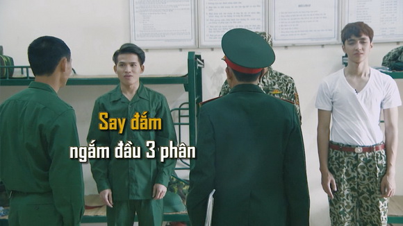 Sao nhập ngũ,ca sĩ quốc thiên,hotboy bình an